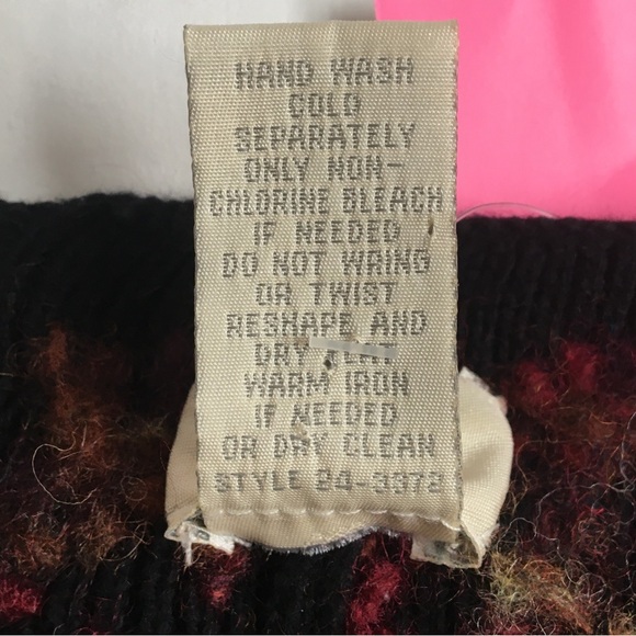 J. Jill Cotton Wool Floral Embroidered Cardigan Sweater Button Front Black Sz 2X - Picture 14 of 17